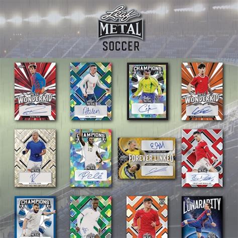 2022 leaf metal soccer checklist